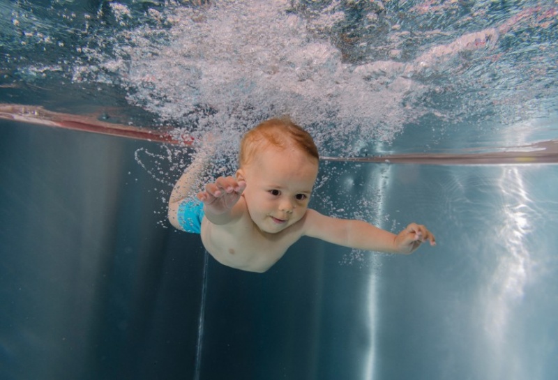 Aqua Sport Club plaváním kojencům